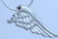W8 Silver Medium Wing Necklace - £80